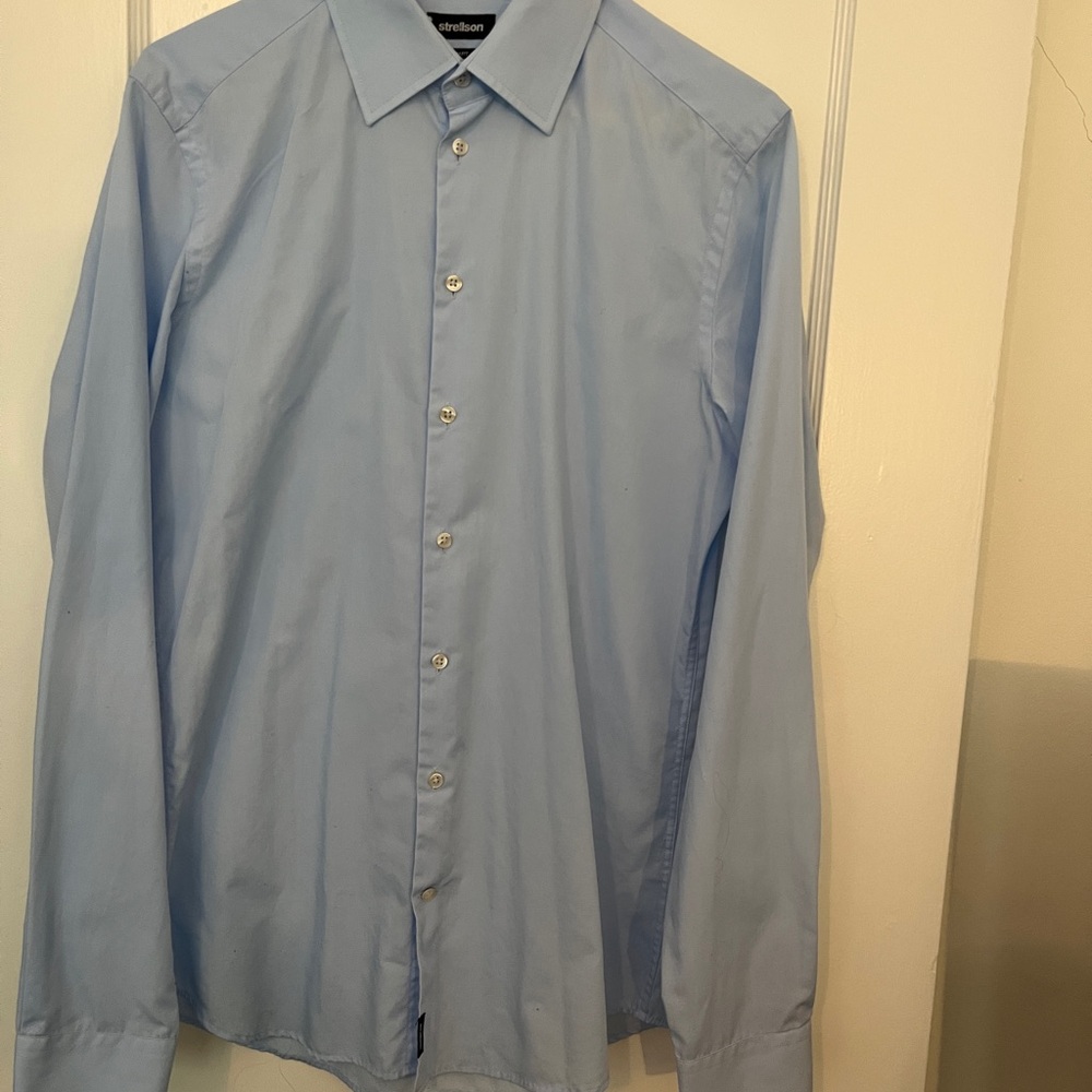 Light Blue Men's Strellson Shirt